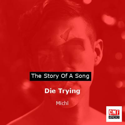 final cover Die Trying Michl