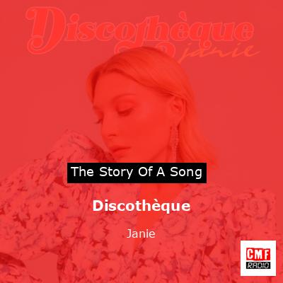 final cover Discotheque Janie