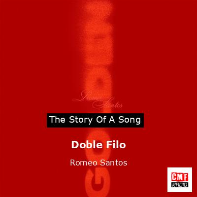 final cover Doble Filo Romeo Santos
