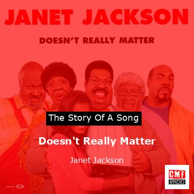 final cover Doesnt Really Matter Janet Jackson