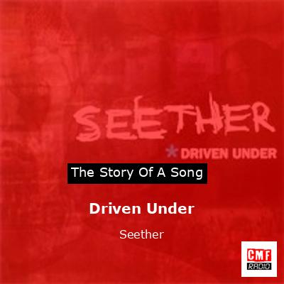 final cover Driven Under Seether