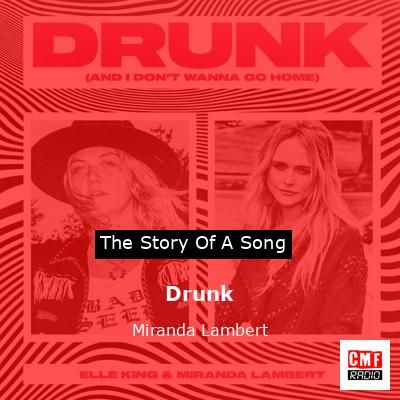final cover Drunk Miranda Lambert