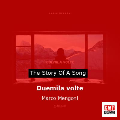 Duemila volte – Marco Mengoni