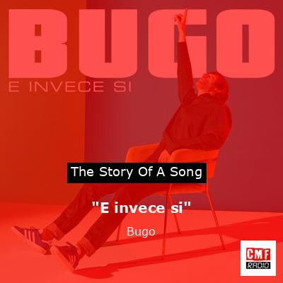 “E invece si” – Bugo