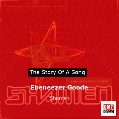 final cover Ebeneezer Goode Shamen