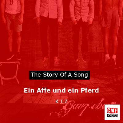 final cover Ein Affe und ein Pferd K.I.Z