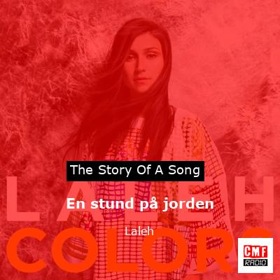 final cover En stund pa jorden Laleh