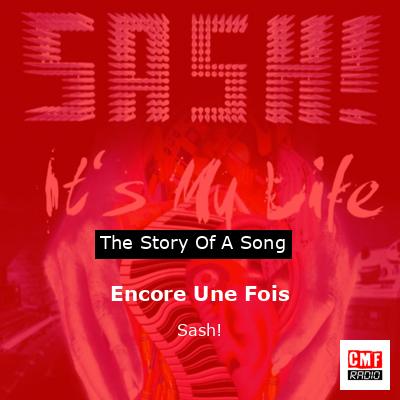 Encore Une Fois – Sash!
