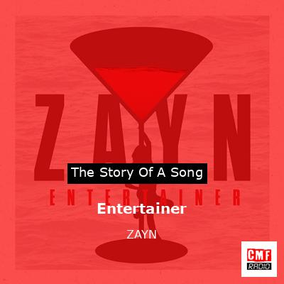 final cover Entertainer ZAYN
