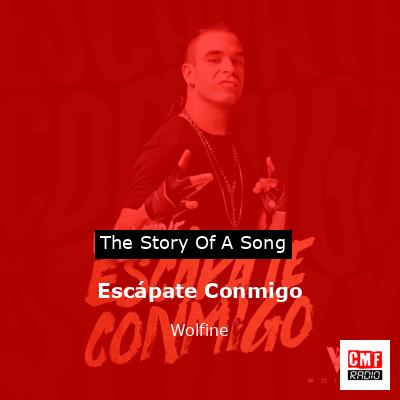 final cover Escapate Conmigo Wolfine
