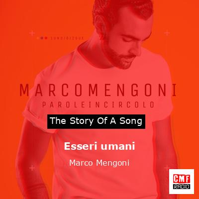 Esseri umani – Marco Mengoni