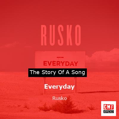 final cover Everyday Rusko