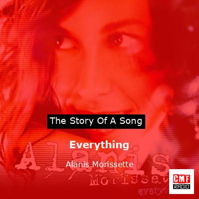final cover Everything Alanis Morissette