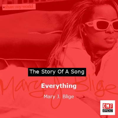 final cover Everything Mary J. Blige