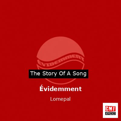 final cover Evidemment Lomepal