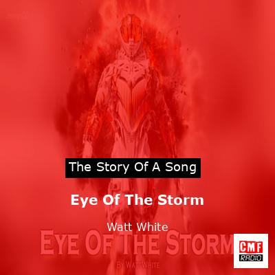 final cover Eye Of The Storm Watt White