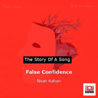 final cover False Confidence Noah Kahan