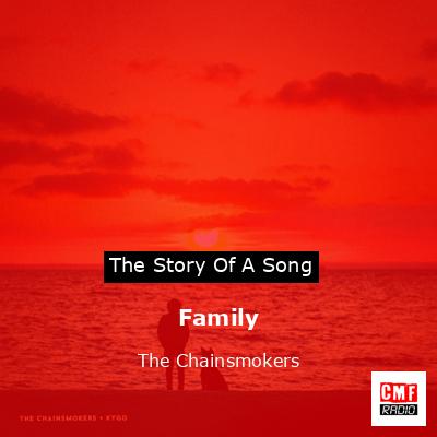 final cover Family The Chainsmokers
