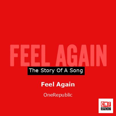 final cover Feel Again OneRepublic