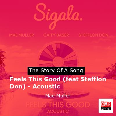 final cover Feels This Good feat Stefflon Don Acoustic Mae Muller