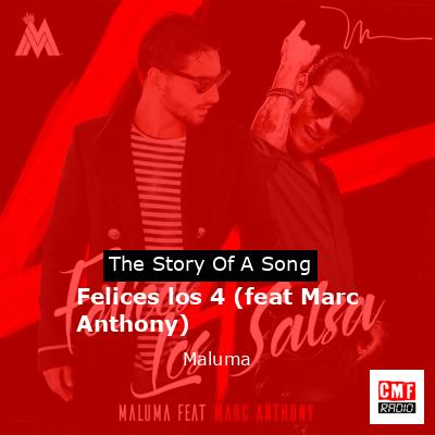 final cover Felices los 4 feat Marc Anthony Maluma
