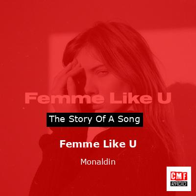 final cover Femme Like U Monaldin