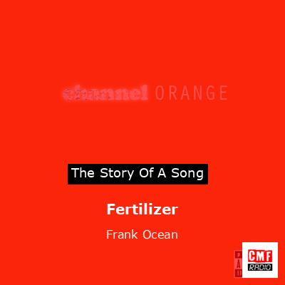 final cover Fertilizer Frank Ocean