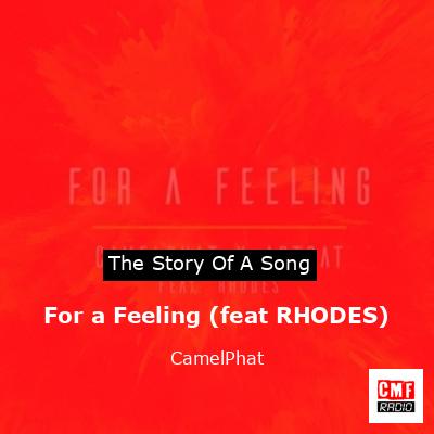 final cover For a Feeling feat RHODES CamelPhat