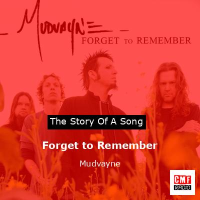 Forget to Remember – Mudvayne