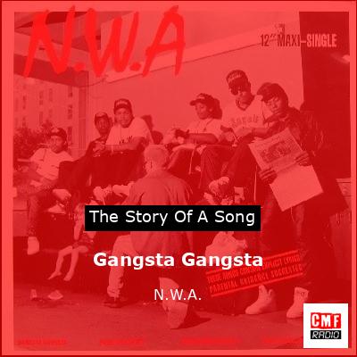 Gangsta Gangsta – N.W.A.