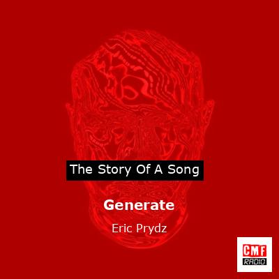final cover Generate Eric Prydz
