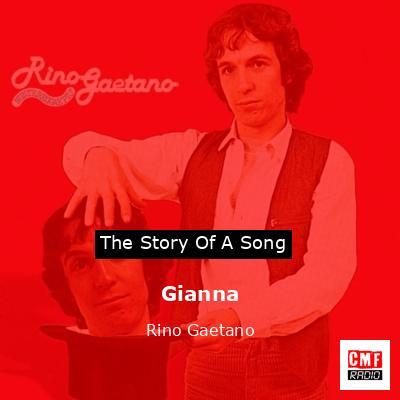 final cover Gianna Rino Gaetano