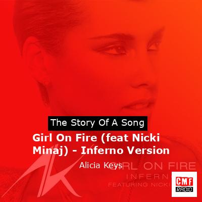 final cover Girl On Fire feat Nicki Minaj Inferno Version Alicia Keys