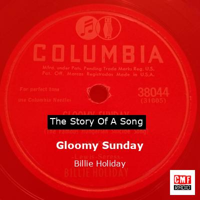 final cover Gloomy Sunday Billie Holiday