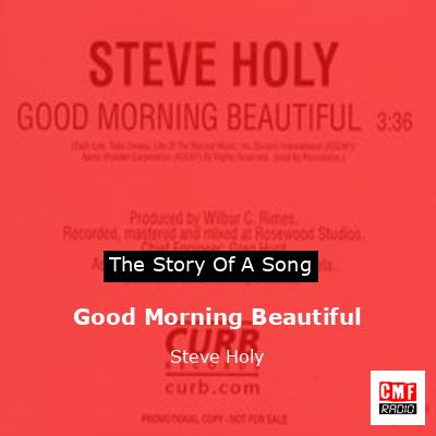 final cover Good Morning Beautiful Steve Holy