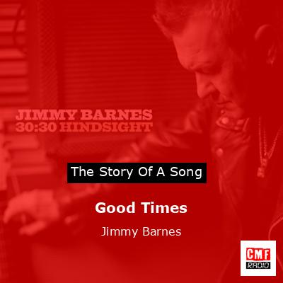 final cover Good Times Jimmy Barnes