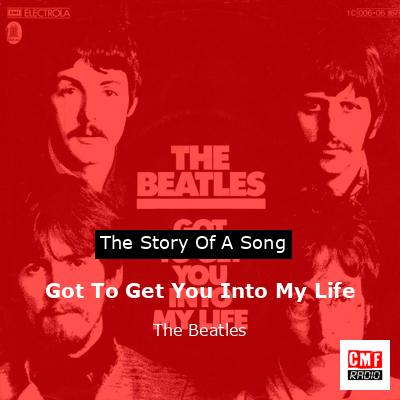 final cover Got To Get You Into My Life The Beatles