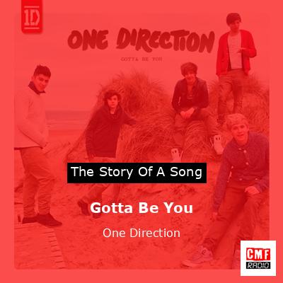 final cover Gotta Be You One Direction