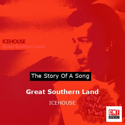 final cover Great Southern Land ICEHOUSE