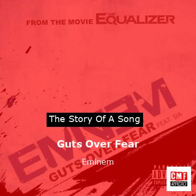 final cover Guts Over Fear Eminem