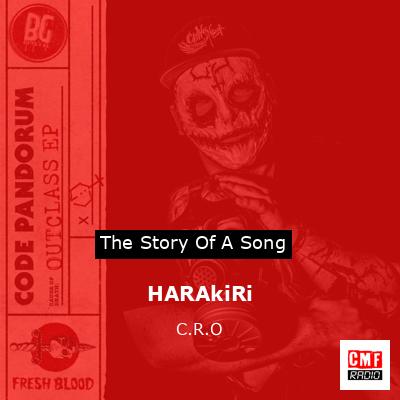 final cover HARAkiRi C.R.O