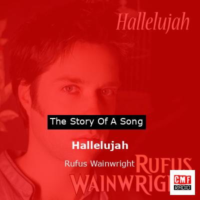 final cover Hallelujah Rufus Wainwright