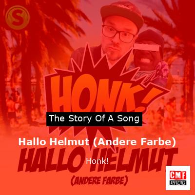 final cover Hallo Helmut Andere Farbe Honk
