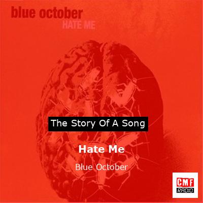 final cover Hate Me Blue October