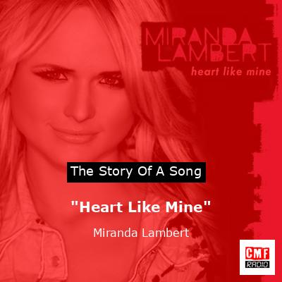 final cover Heart Like Mine Miranda Lambert