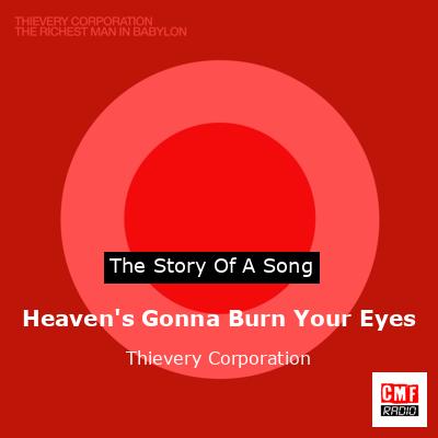 final cover Heavens Gonna Burn Your Eyes Thievery Corporation