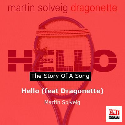 final cover Hello feat Dragonette Martin Solveig