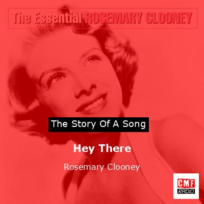 final cover Hey There Rosemary Clooney