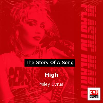 final cover High Miley Cyrus