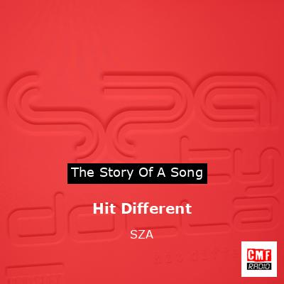 Hit Different – SZA